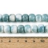 Ombre Effect Dyed Glass Beads Strands GLAA-N067-01A-04-4