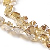 Pearl Luster Plated Electroplate Glass Beads EGLA-Q066-PL01-3