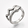 Alloy Cuff Finger Rings RJEW-T008-31AS-3