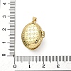 Brass Micro Pave Cubic Zirconia Locket Pendants X-KK-F912-02G-4