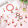 30Pcs Alloy Enamel European Dangle Charms PALLOY-BM00017-4