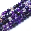 Natural Agate Beads G-J371-13-6mm-1