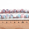 Baking Painted Glass Beads Strands DGLA-N003-10mm-C03-5