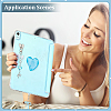 1 Set Heart & Bowknot Zinc Alloy Acrylic Mobile Phone Holders & Pendant Decorations AJEW-ME0002-81A-5