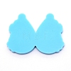 Teardrop with Lady Silicone Statue Pendant Molds DIY-WH0175-52-2