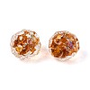 Handmade Foil Glass Beads FOIL-N029-10E-3