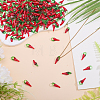 200Pcs 2 Styles Handmade Lampwork Pendants LAMP-HY0001-18-4