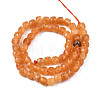 Natural Quartz Beads Strands X-G-S359-376C-2