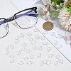200 Pairs Silicone Eyeglass Nose Pads DIY-CN0003-82-4