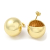 Brass Stud Earrings KK-Z037-01G-2