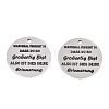 Non-Tarnish 201 Stainless Steel Pendants LS-STAS-T064-38P-8-2