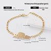 Mother's Day 304 Stainless Steel Link Bracelets for Women AM7429-1-1