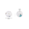 Electroplate Opaque Glass Beads EGLA-CJ0001-02-2