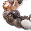 Natural Botswana Agate Beads Strands G-P433-20A-3