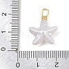 Brass & ABS Plastic Pearl Pendants PL-CBAEB37-01A-G-3