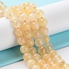 Dyed Natural Malaysia Jade Beads Strands G-G021-02A-11-1