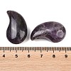 Natural Banded Amethyst Pendants G-B195-03K-3