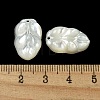 Natural White Shell Pendants SSHEL-N038-09-3