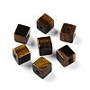 Natural Tiger Eye European Beads G-N345-07A-02-1