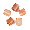 Natural Red Agate European Beads G-P520-05S-1