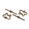 Tibetan Style Alloy Toggle Clasps MLF5111Y-NF-2