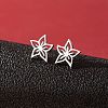 Stainless Steel Stud Earrings for Women PW-WGFE412-28-1