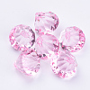 Transparent Acrylic Pendants TACR-Q260-G-V03-1
