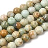 Natural Green Quartz Round Beads Strands G-Z127-A01-10mm-2