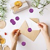 Adhesive Wax Seal Stickers DIY-SD0001-59F-4