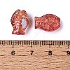 Picasso Transparent Glass Beads SEED-Q039-03C-3