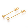 925 Sterling Silver Bead Cap Bails STER-T008-79S-3