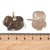 Natural Mixed Stone Carved Pendants GG-CBA105B-03G-4