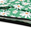Daisy Print Polyester Zipper Book Covers AJEW-Z051-03A-3