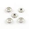 Tarnish Resistant Flower 304 Stainless Steel Bead Caps STAS-R083-15-1