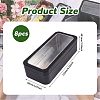 Clear Window Iron Storage Boxes for Jewelry & Small Items CON-WH0085-256-2