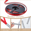 PVC Plastic Edge Banding AJEW-GF0013-89B-06-6