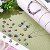 48Pcs 6 Style Rack Plating Rainbow Color Alloy Beads FIND-BC0002-75-6