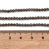 Natural Smoky Quartz Beads Strands G-Z164-B01-2.5mm-5
