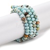 Natural Howlite Beads Strands X-G-H025-03C-09-1