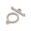 Tibetan Style Alloy Toggle Clasps WAC2016-3