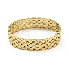 304 Stainless Steel Pave Crystal Rhinestone Hollow Out Hinged Bangles for Women BJEW-D044-01A-G-2