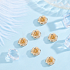 6Pcs Zinc Alloy Cufflinks BUTT-ME0001-35-5