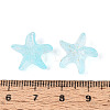 Frosted Glass Beads FGLA-T005-01D-3