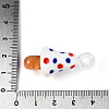 Handmade Lampwork Pendants LAMP-T025-05M-4