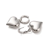 304 Stainless Steel Pendant Earrings EJEW-R160-02P-2