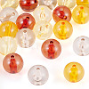 20Pcs 4 Colors Transparent Acrylic Beads MACR-TADJ0001-02B-3