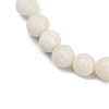 Natural White Shell Beads Strands BSHE-U001-01B-3