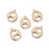 304 Stainless Steel Charms STAS-L263-16G-1