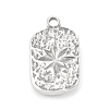 Non-Tarnish 304 Stainless Steel Pendants STAS-F287-11P-2