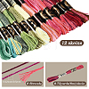 6-Ply Polyester Embroidery Floss OCOR-WH20074-15D-2
